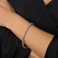 Brățară tennis din argint decorată cu cristale cubic zirconia | atelier Tchibo 