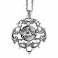  Colier din argint accesorizat cu pandant bavarez Rococo Revival | atelier Blachian Antik Schmuck cca. 1950 - 1960