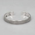 Brățară cuff etnică balineză manufacturată în argint 925 | model unisex