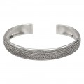 Brățară cuff etnică balineză manufacturată în argint 925 | model unisex