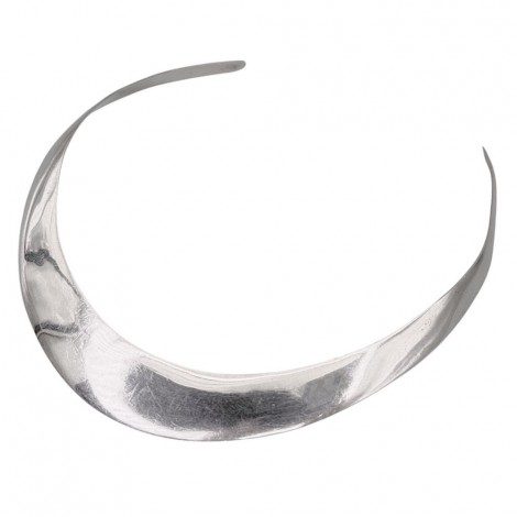 Colier choker modernist mexican manufacturat în argint 925 | cca. 1997