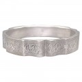 Brățară bangle autentică Art Deco manufacturată în argint | cca. 1930 - 1940