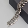 Brățară etnică indiană de picior din argint 925  | anklet | India 