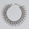 Brățară etnică indiană de picior din argint 925  | anklet | India 