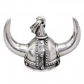 Pandant statement unisex Viking Helmet din argint masiv | colecția CARPE DIEM - YOLO