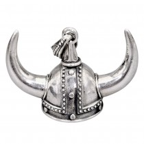 Pandant statement unisex Viking Helmet din argint masiv | colecția CARPE DIEM - YOLO