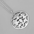 Colier din argint accesorizat cu un vechi pandant Art Nouveau  | cca. 1915