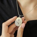 Colier din argint accesorizat cu pandant autentic Art Nouveau | cca. 1905