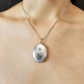 Colier din argint accesorizat cu pandant autentic Art Nouveau | cca. 1905