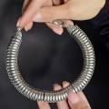 Colier choker etnic indian din argint | Rajasthan | new old stock
