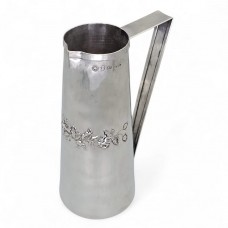 Carafă modernistă manufacturată în argint martelat | atelier Brandimarte Guscelli cca. 1970