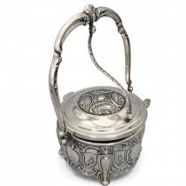 Garnitură din argint în manieră neo-Rococo pentru caviar și condimente | cca. 1910