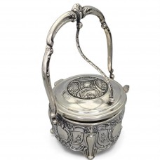 Garnitură din argint în manieră neo-Rococo pentru caviar și condimente | cca. 1910