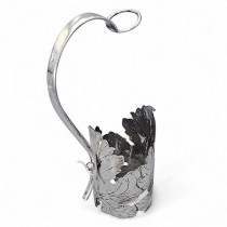 Suport pentru sticlă de vin din argint 925 masiv | atelier Brandimarte Guscelli