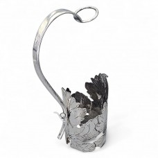 Suport pentru sticlă de vin din argint 925 masiv | atelier Brandimarte Guscelli