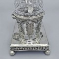 Olivieră din argint 950 și cristal în manieră Empire de perioadă Napoleon III |  Franța cca.1838