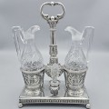 Olivieră din argint 950 și cristal în manieră Empire de perioadă Napoleon III |  Franța cca.1838