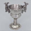 Pahar ceremonial colonial spaniol din argint - Viceregatul Peru | cca. 1770 - 1820