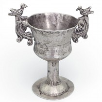 Pahar ceremonial colonial spaniol din argint - Viceregatul Peru | cca. 1770 - 1820