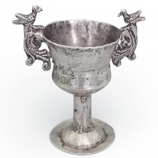 Pahar ceremonial colonial spaniol din argint - Viceregatul Peru | cca. 1770 - 1820