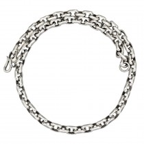 Colier modernist unisex din argint masiv | colecția YOLO