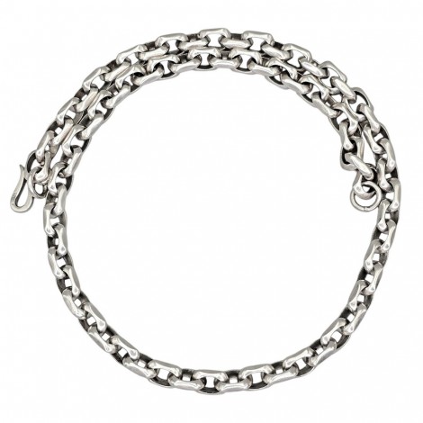 Colier modernist unisex din argint masiv | colecția YOLO