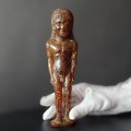 Statuetă antropomorfă tip Korus din chihlimbar natural |  cca. 1880 - 1900