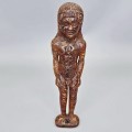 Statuetă antropomorfă tip Korus din chihlimbar natural |  cca. 1880 - 1900