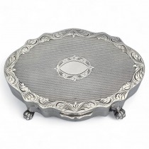 Casetă de bijuterii din argint în manieră neo-baroc florentină | atelier Sirigatti Franco - Firenze