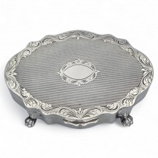 Casetă de bijuterii din argint în manieră neo-baroc florentină | atelier Sirigatti Franco - Firenze