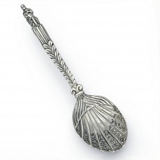 Lingură ceremonială din argint 925 masiv pentru servire | atelier  Fratelli Cassetti - Firenze