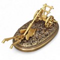 Sculptură " Plug agricol  " din bronz dore | Franța cca. 1850 - 1880