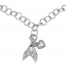 Colier statement din argint cu pandant Valentines | preloved anii 2020