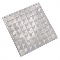 Broșă statement modernistă - bijuterie de autor Art Studio Jewelry manufacturată în argint | semnată „TK 97”