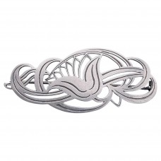 Broșă antique Jugendstil manufacturată în argint | Germania cca. 1915