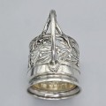 Suport vienez Art Nouveau din argint pentru pahar de ceai |  atelier V. Mayer & Söhne  cca. 1900