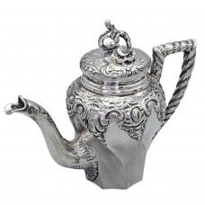 Ceainic vienez miniatural din argint în manieră neo-rococo pentru servire solitaire | Austro-Ungaria cca. 1880