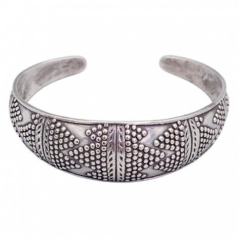 Brățară etnică beduină din argint masiv | Egipt cca. 1960 - 1970 