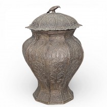 Vas ceremonial pentru ulei din alamă - cultura Minangkabau | Padang Highlands - Sumatra cca. 1900