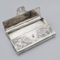 Tabacheră din argint Rusia Imperială pentru țigarete cheroot▪️atelier Aleksei V. Stepanov - anul 1863 
