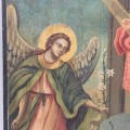 Icoană pe lemn "Buna Vestire", școala românească | Țara Românească - cca. 1800 - 1825