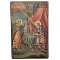 Icoană pe lemn "Buna Vestire", școala românească | Țara Românească - cca. 1800 - 1825