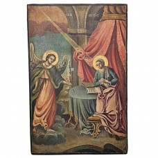 Icoană pe lemn "Buna Vestire", școala românească | Țara Românească - cca. 1800 - 1825