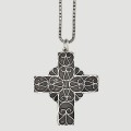 Colier din argint cu pandant cruce Celtic Revival | atelier central european