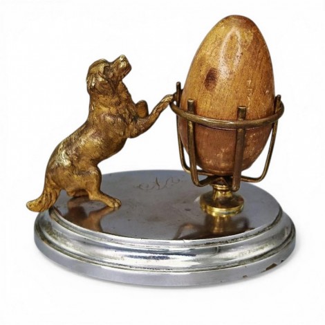 Suport Art Deco vienez pentru servirea oului | cca. 1920 - 1930