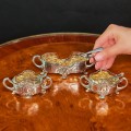 Serviciu de solnițe din argint în manieră neo-rococco pentru servirea condimentelor | cca. 1880 - 1900