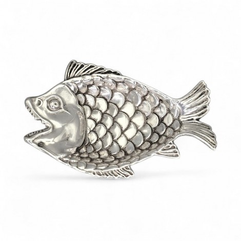 Bol din argint pentru caviar | atelier italian cca. 1970