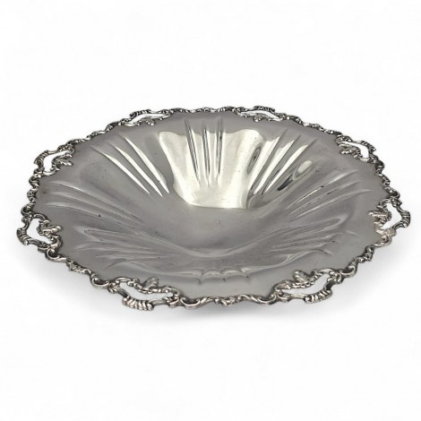 Fructieră din argint elaborată în manieră neo-rococo | atelier Firenze cca. 1950