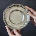 Farfurie din argint masiv, în manieră Louis XV | atelier Alessandria cca. 1950