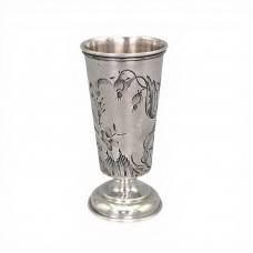 Pahar din argint pentru băuturi spirtoase | Rusia Imperială - atelier Ivan Petrovich Khlebnikov, datat 1912